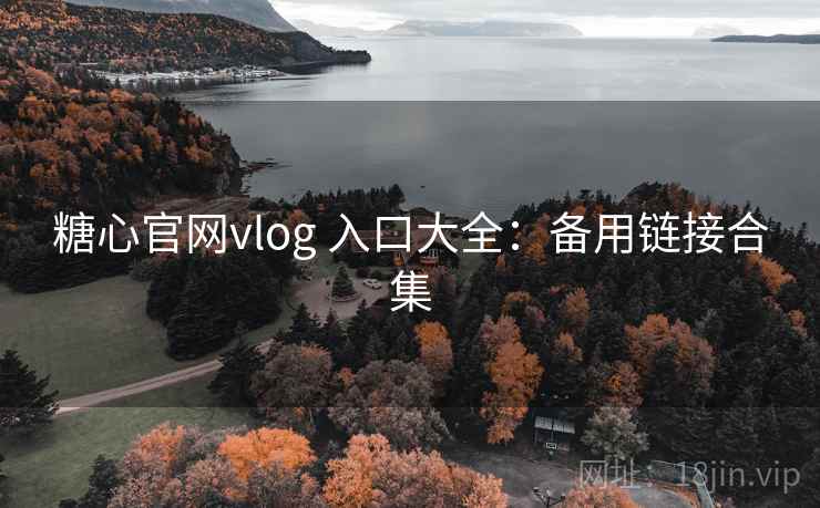 糖心官网vlog 入口大全：备用链接合集