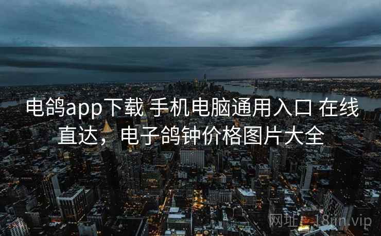 电鸽app下载 手机电脑通用入口 在线直达，电子鸽钟价格图片大全