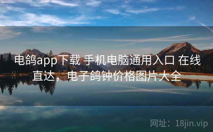 电鸽app下载 手机电脑通用入口 在线直达，电子鸽钟价格图片大全