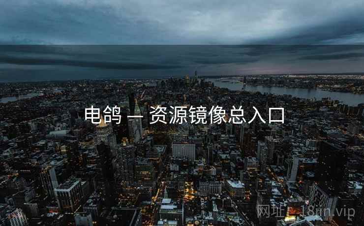 电鸽 — 资源镜像总入口